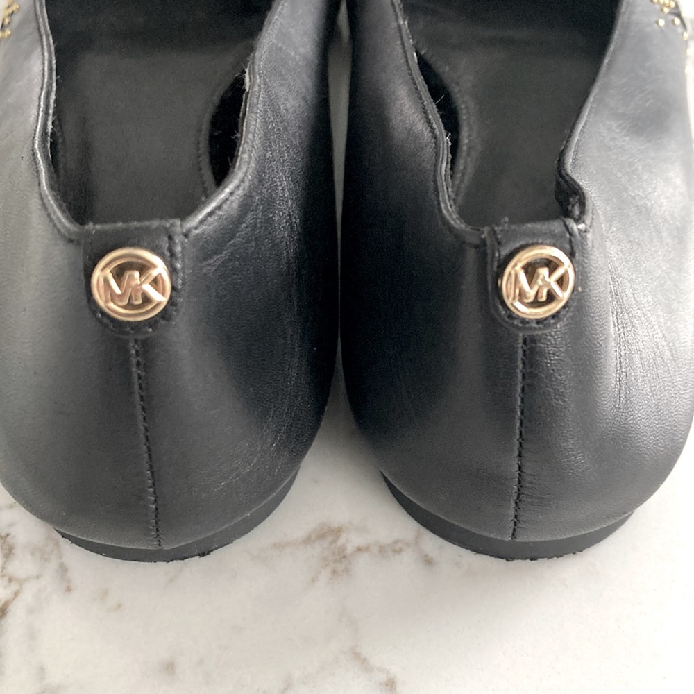 MICHAEL KORS Women’s LEATHER Slip On Flat Shoes Size 8M - Picture 5 of 7